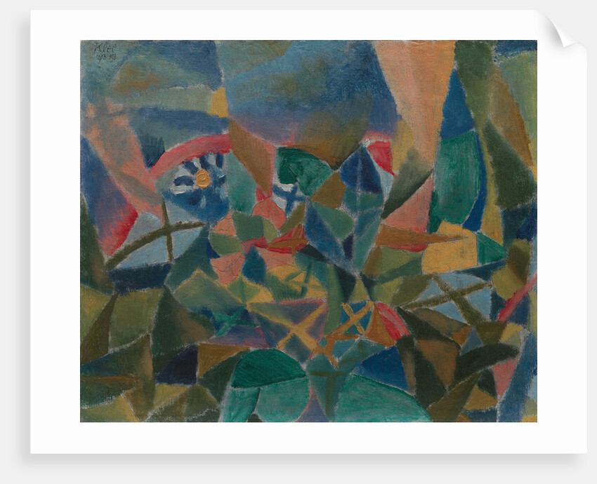 Flower Bed, 1913 by Anonymous
