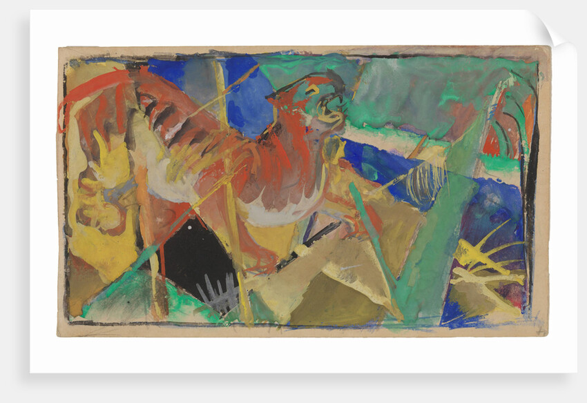 Tiger in the Jungle, 1912-1913 by Anonymous
