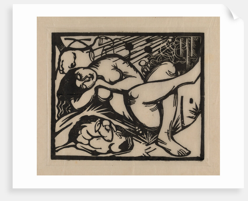 Sleeping Shepherdess, 1912 by Anonymous