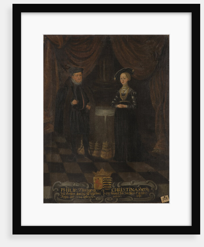 Philip I, Landgrave of Hesse and Christine of Saxony, Landgravine of Hesse by Anonymous