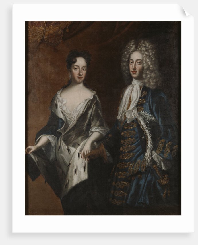 Frederick IV, Duke of Holstein-Gottorp and Duchess Hedvig Sophia, 1700 by Anonymous