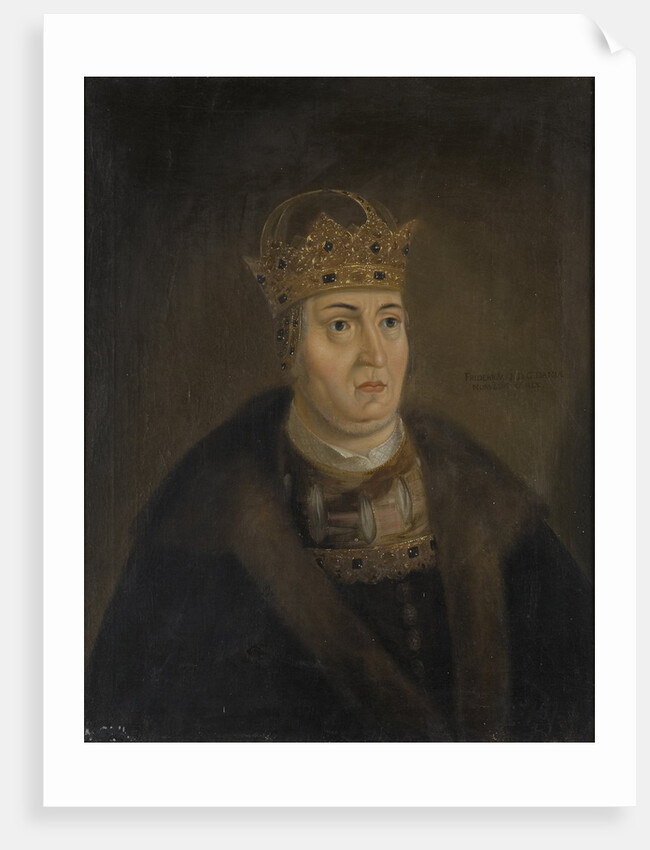 Portrait of King Frederick I of Denmark by Anonymous
