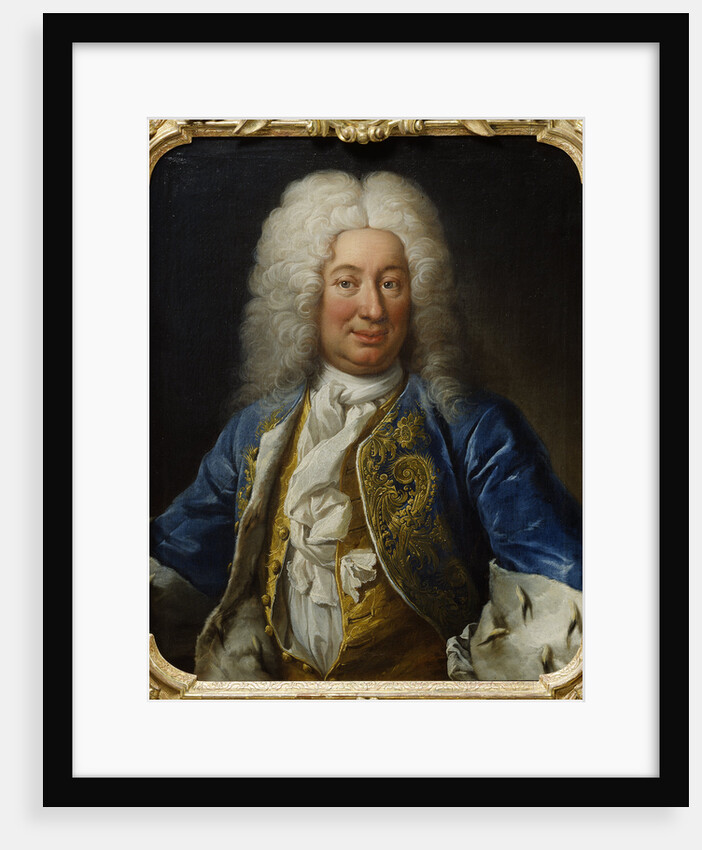 Portrait of King Frederick I of Sweden, 1730 by Anonymous