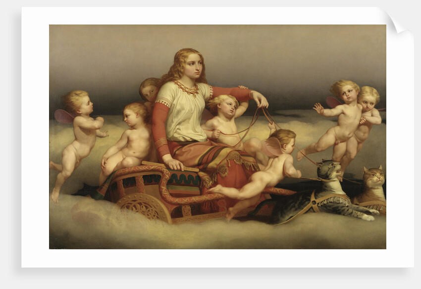 Freya Seeking Her Husband, 1852 by Anonymous