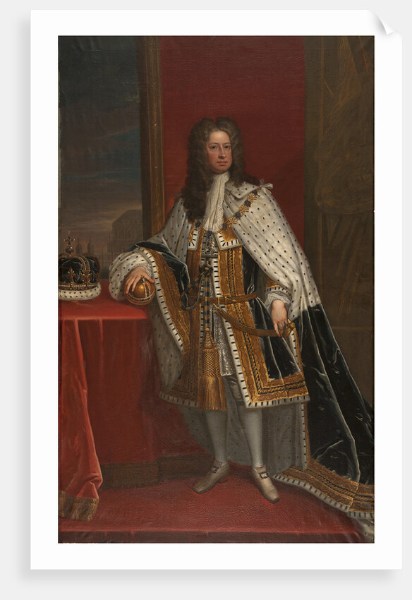 Portrait of George I of Great Britain by Anonymous