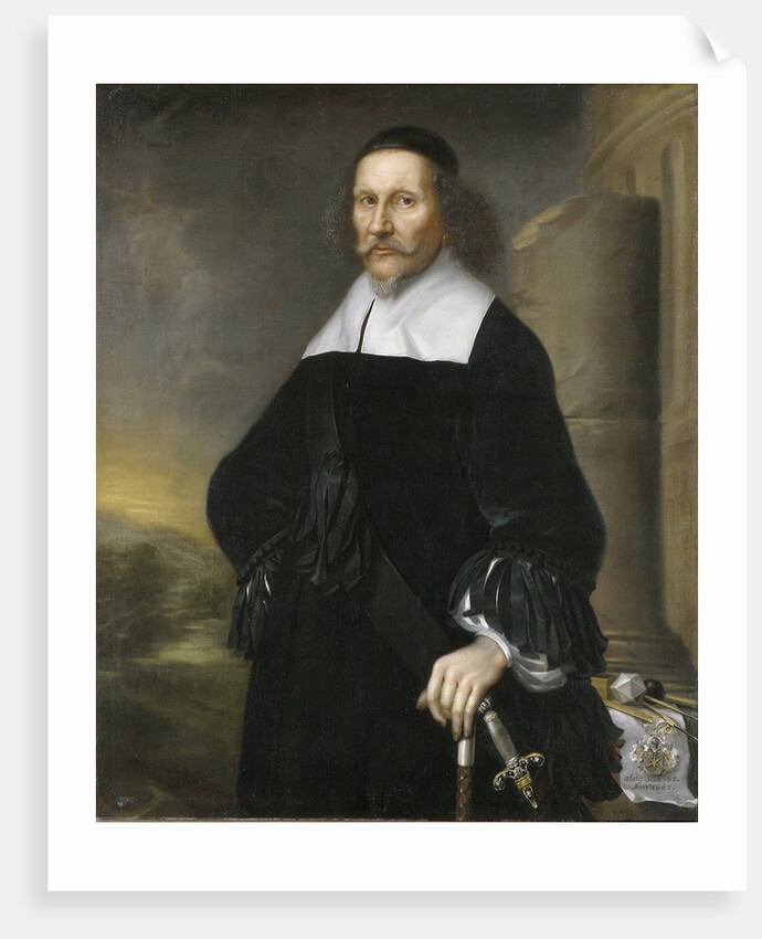 Portrait of Georg Stiernhielm, 1663 by Anonymous