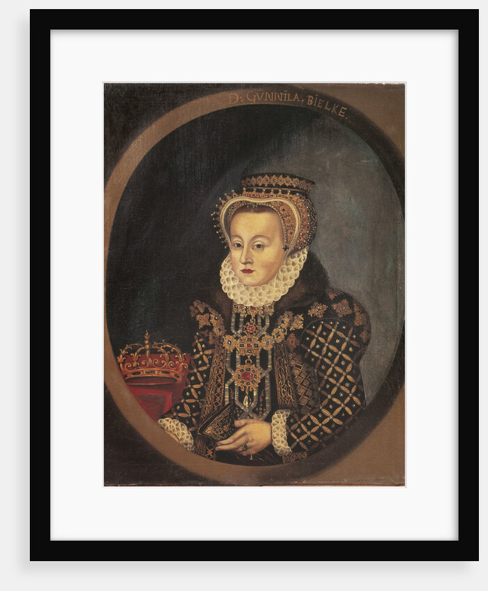 Portrait of Gunilla Bielke, Queen of Sweden, 1600s by Anonymous