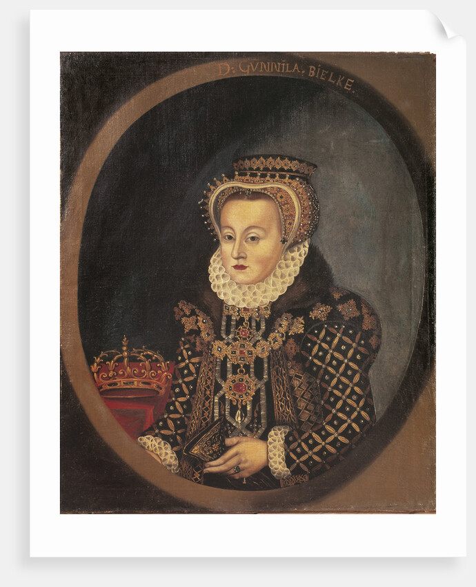 Portrait of Gunilla Bielke, Queen of Sweden, 1600s by Anonymous