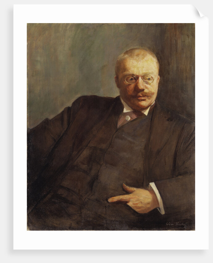 Portrait of the poet Gunnar Heiberg, 1900 by Anonymous