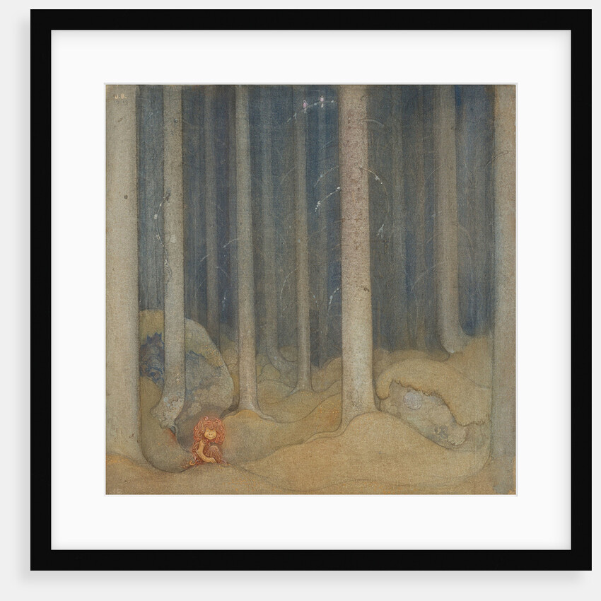 Humpe in the enchanted forest (Humpe i trollskogen), 1913 by Anonymous