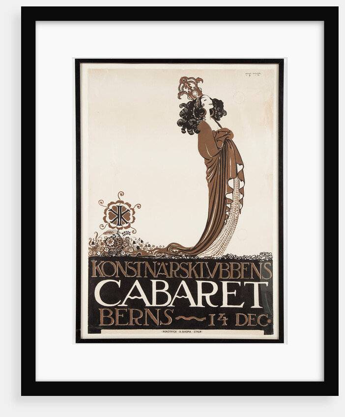 Artist Club Cabaret Berns, 1914 by Anonymous