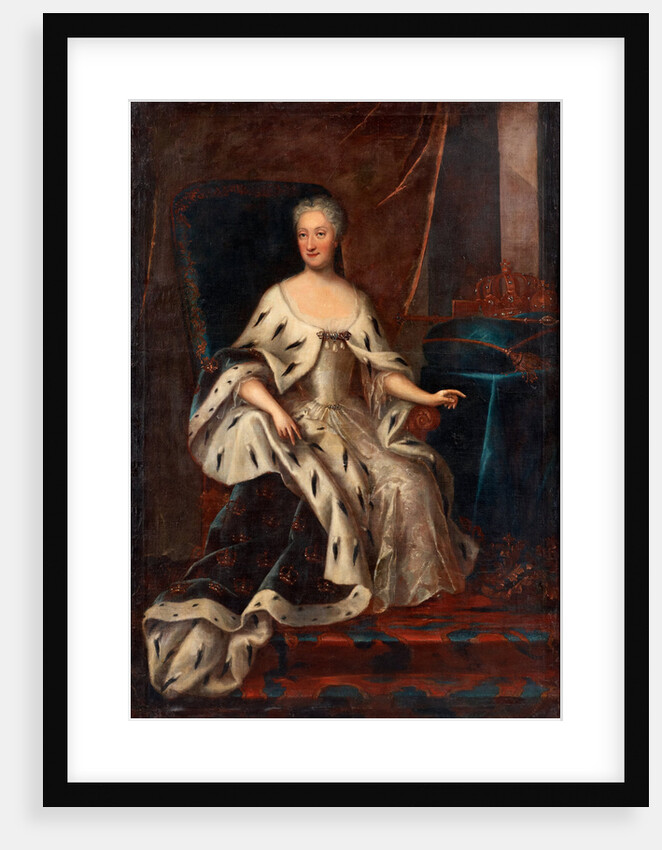 Portrait of Ulrika Eleonora, Queen of Sweden by Anonymous