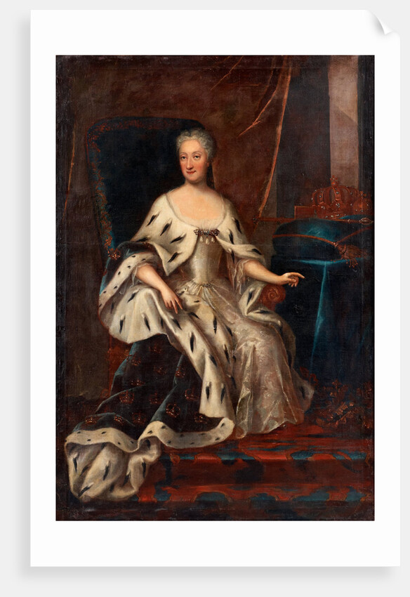 Portrait of Ulrika Eleonora, Queen of Sweden by Anonymous