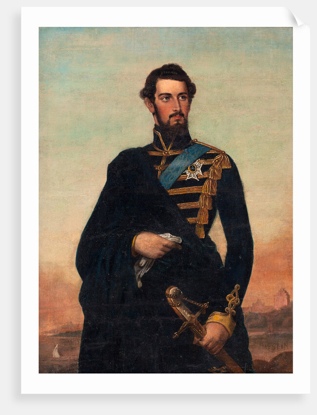 Portrait of the King Charles XV of Sweden by Anonymous