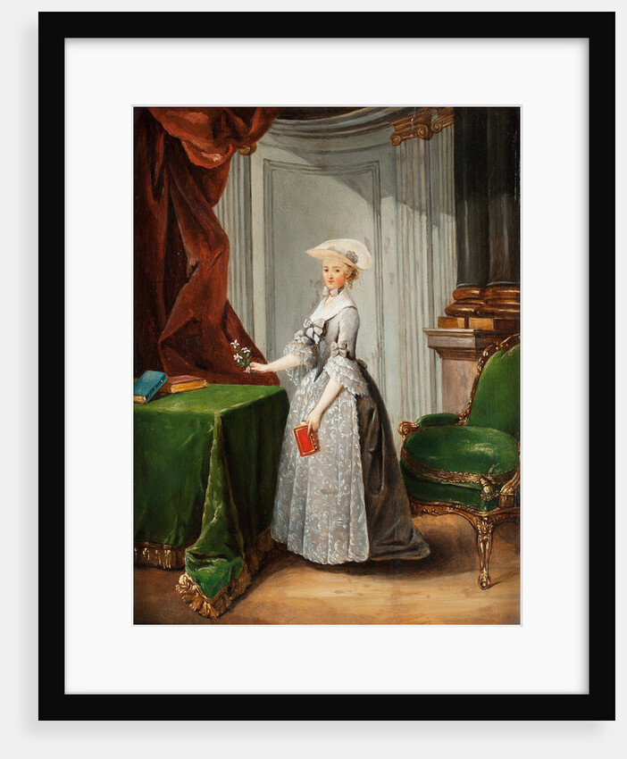 Portrait of Jeanne-Sophie de Vignerot du Plessis, Comtesse dEgmonte by Anonymous