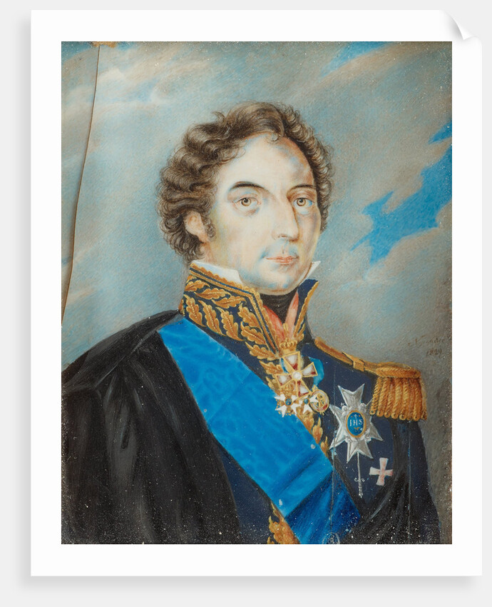 Portrait of Charles XIV John, King of Sweden, 1829 by Anonymous
