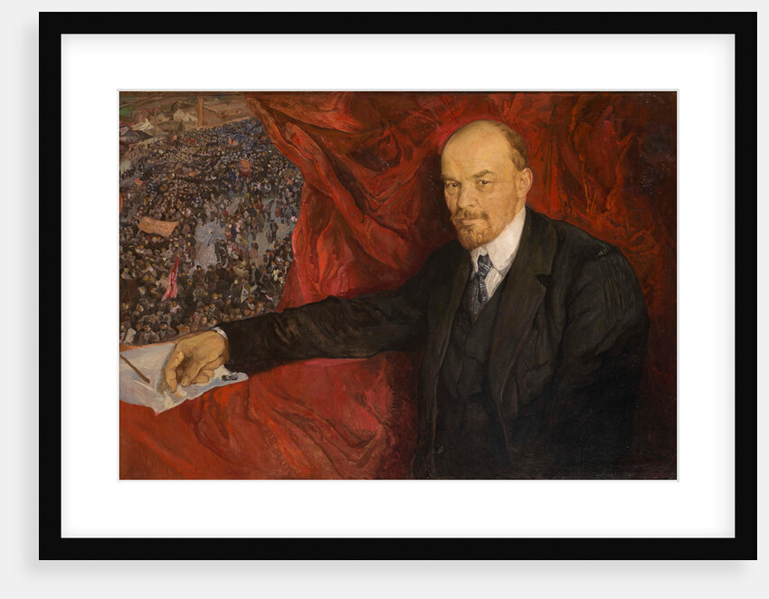 Lenin and Manifestation, 1919 by Anonymous
