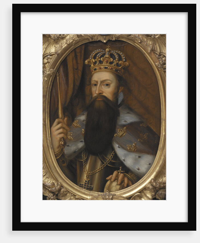Portrait of the King Gustav I of Sweden by Anonymous