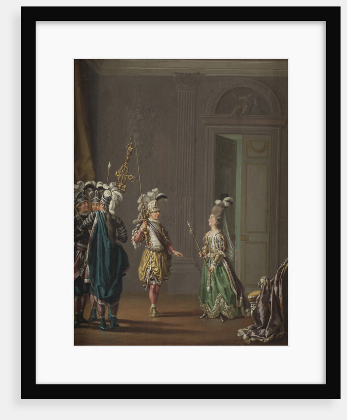 King Gustav III of Sweden and Ulrika Eleonora von Fersen by Anonymous
