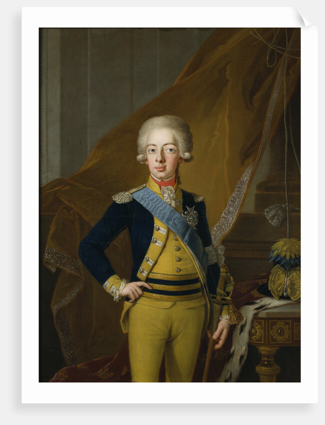 Portrait of Gustav IV Adolf of Sweden, 1793 by Anonymous