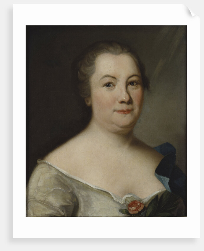 Portrait of the poet Hedvig Charlotta Nordenflycht by Anonymous