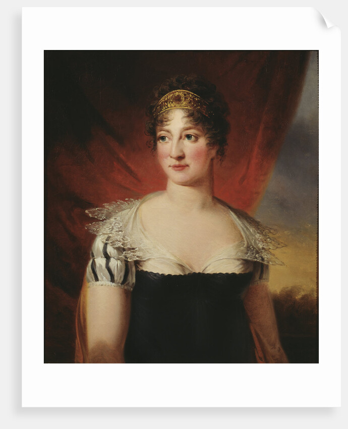 Hedvig Elisabeth Charlotte of Holstein-Gottorp, Queen of Sweden, 1814 by Anonymous