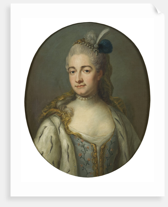 Portrait of countess Hedvig Catharina De la Gardie, née Lillie by Anonymous