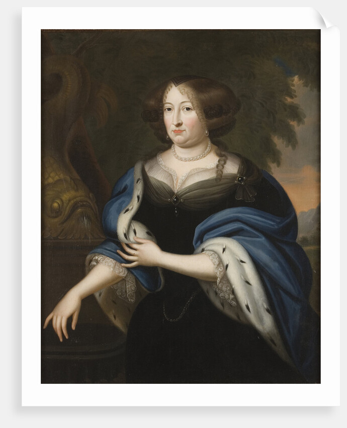 Portrait of Margravine Hedwig Sophie of Brandenburg by Anonymous