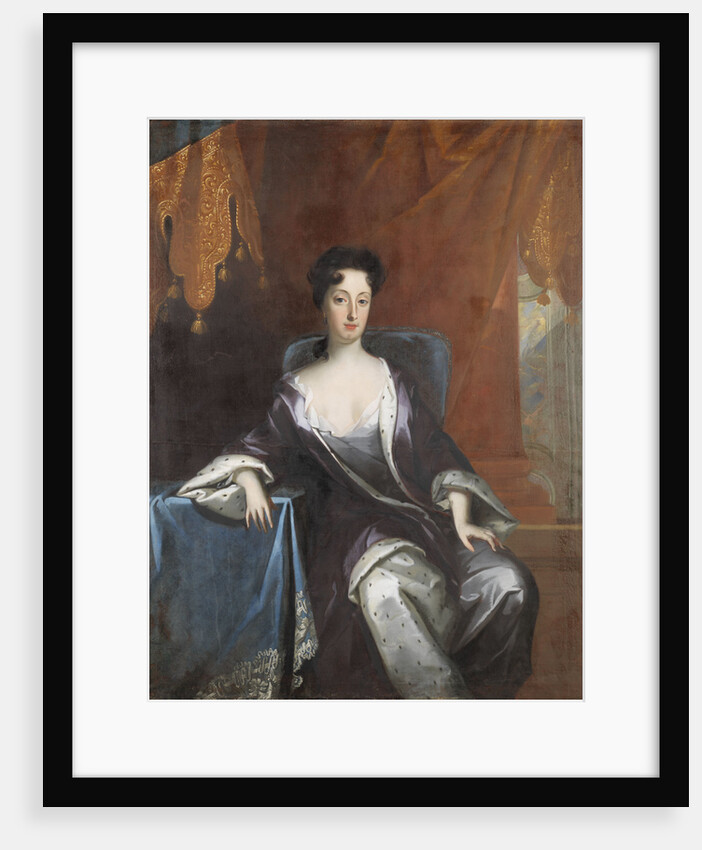 Portrait of Duchess Hedvig Sophia of Holstein-Gottorp, Queen of Sweden, um 1700 by Anonymous