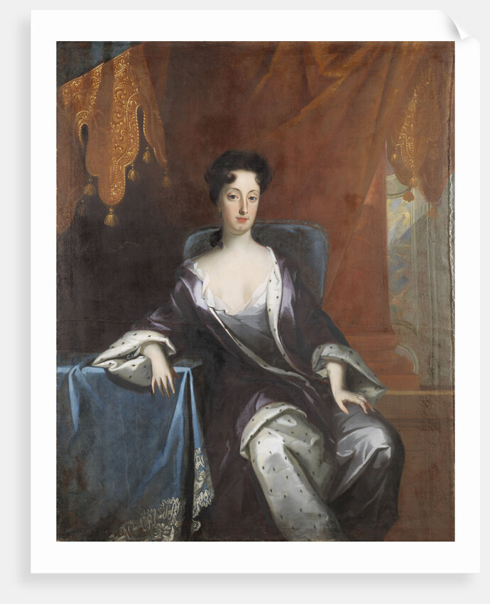 Portrait of Duchess Hedvig Sophia of Holstein-Gottorp, Queen of Sweden, um 1700 by Anonymous