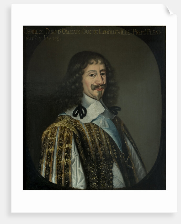 Portrait of Henri II dOrléans, Duke of Longueville, prince of France by Anonymous