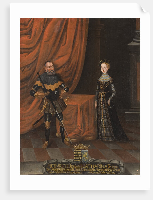 Duke Henry the Pious and Duchess Catherine of Mecklenburg by Anonymous