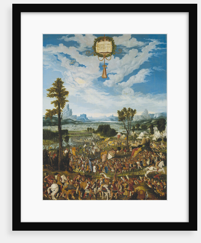 Horatius Cocles Stopping King Porsennas Army outside Rome by Anonymous
