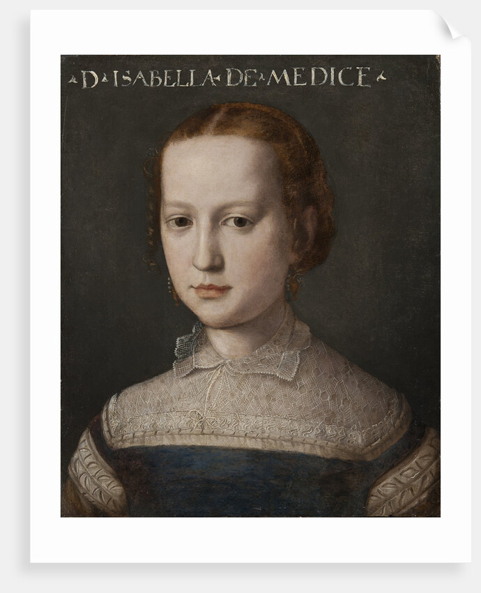 Portrait of Isabella de Medici by Anonymous