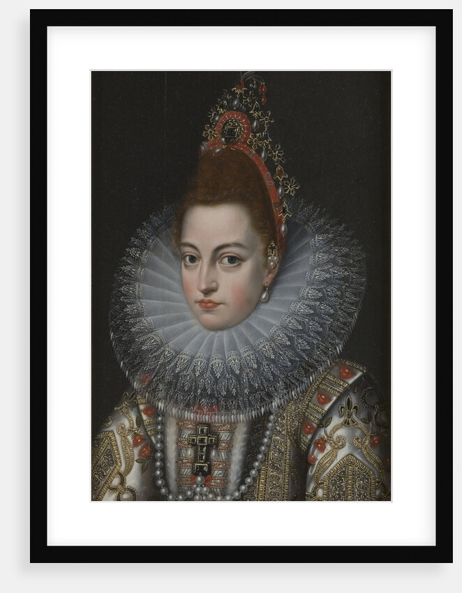 Portrait of Infanta Isabella Clara Eugenia of Spain, c. 1598 by Anonymous