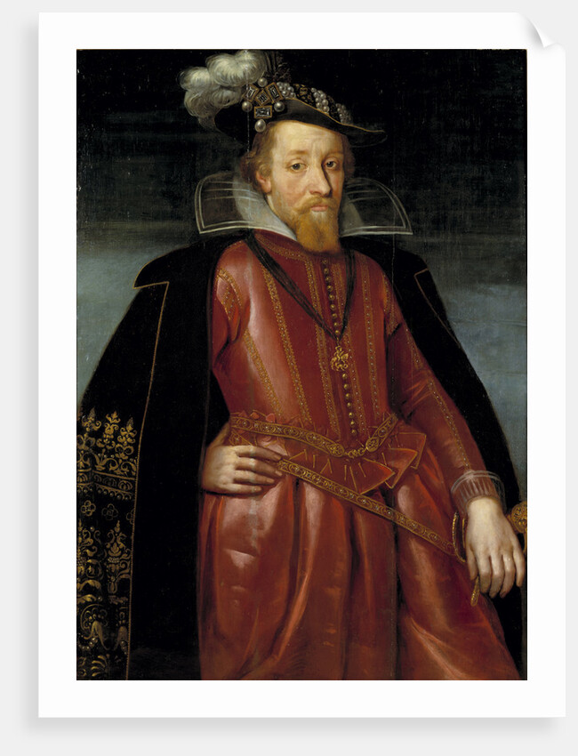 Portrait of King James I of England by Anonymous