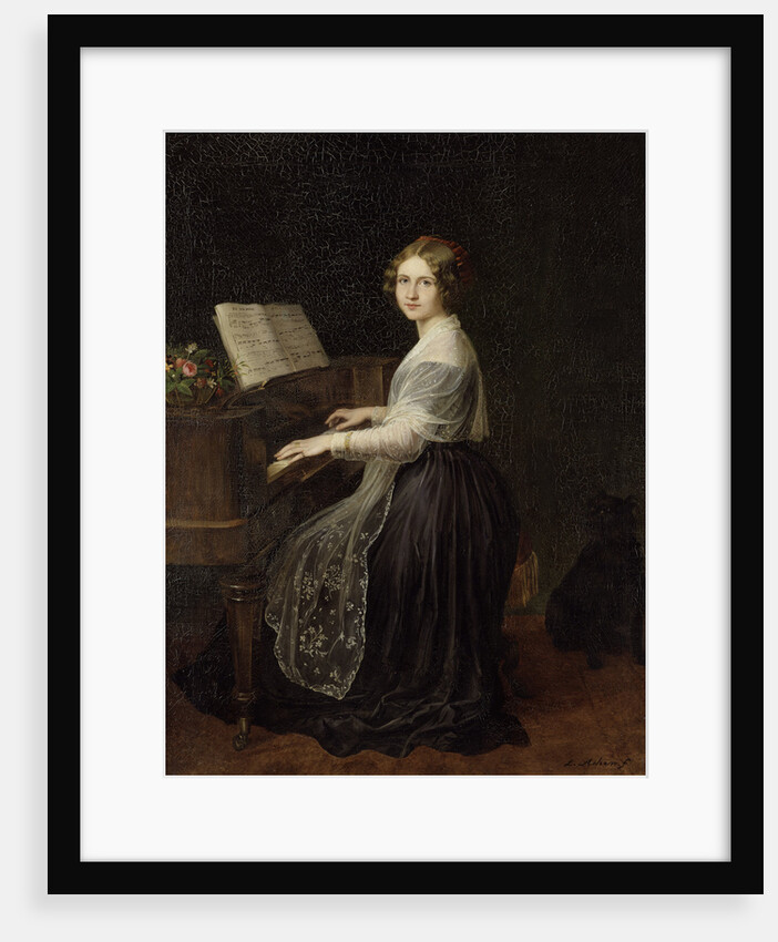Portrait of the Soprano Jenny Lind, 1845 by Anonymous