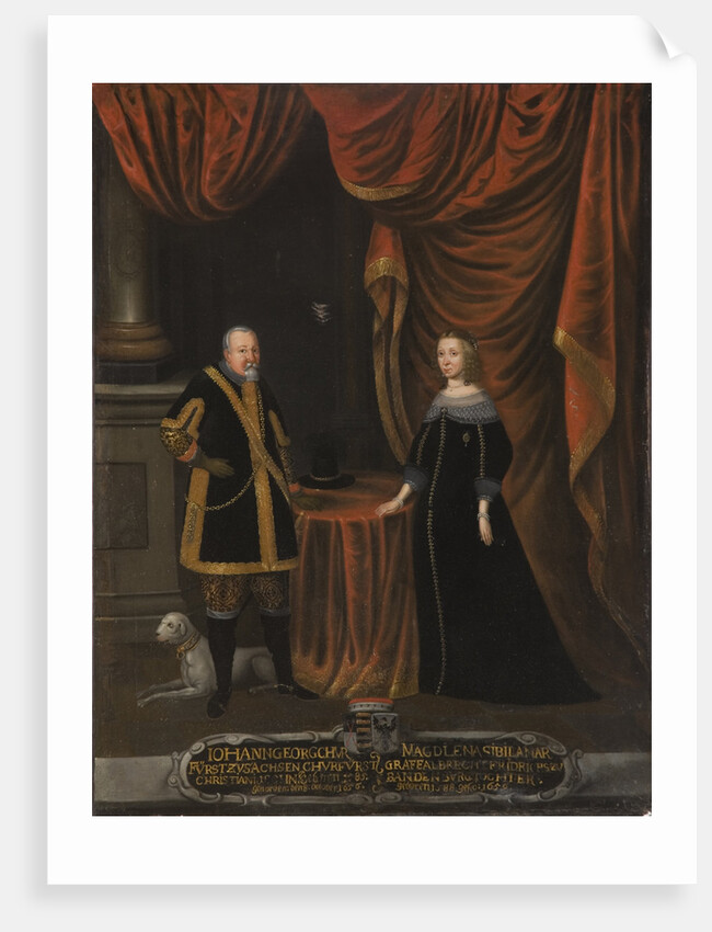 John George I, Elector of Saxony and Magdalene Sibylle of Prussia, Electress by Anonymous