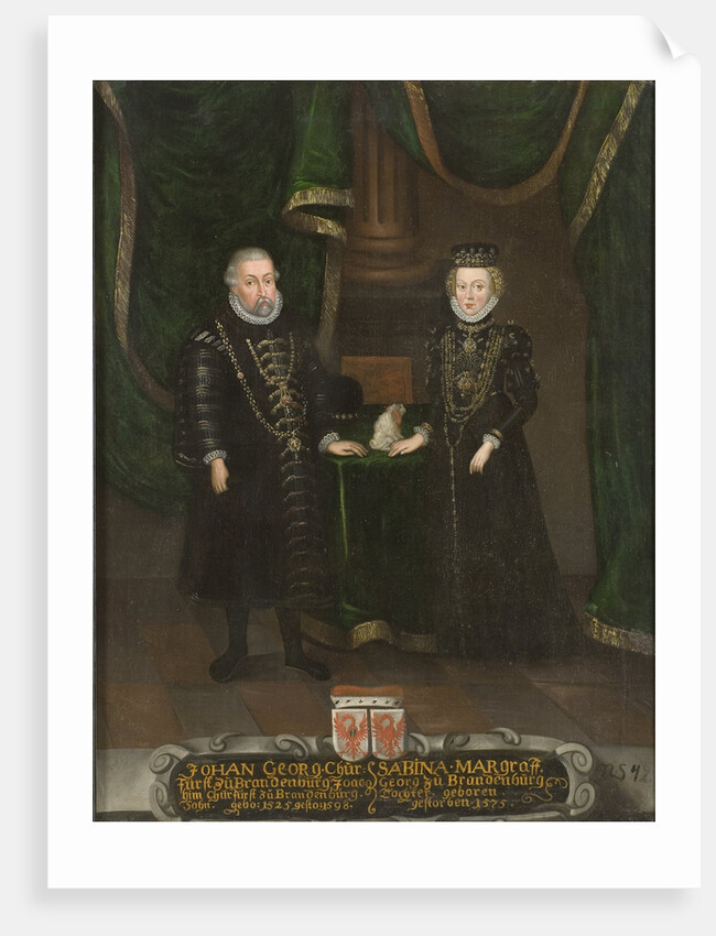 John George, Elector of Brandenburg and Sabina of Brandenburg-Ansbach, Elect by Anonymous