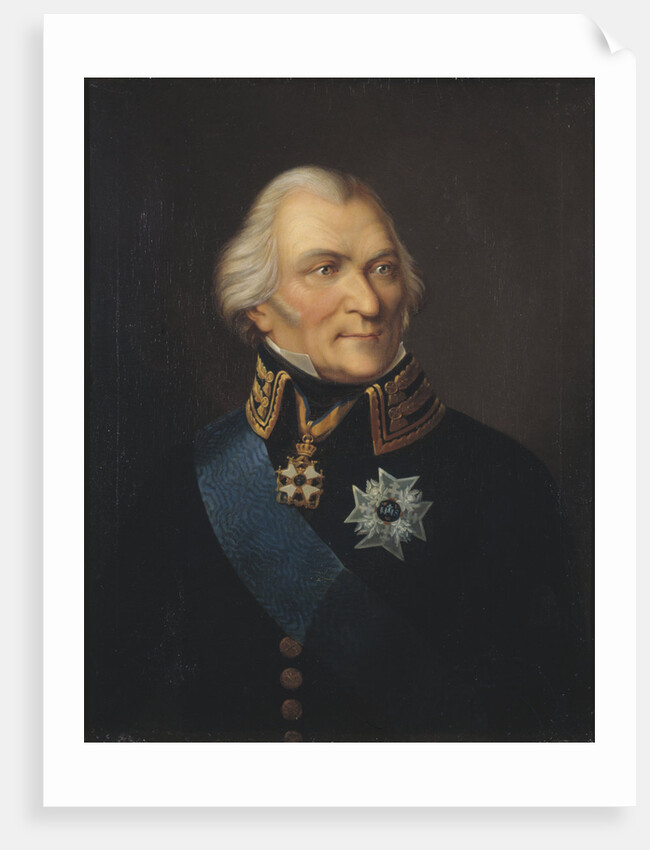 Portrait of Count Johan Christopher Toll by Anonymous