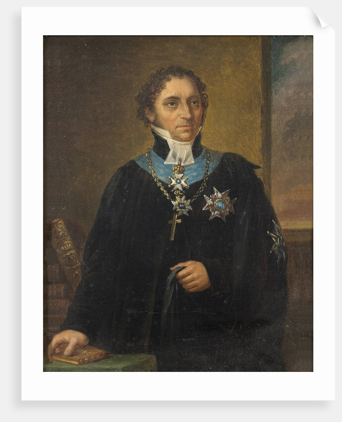 Portrait of Johan Olof Wallin by Anonymous
