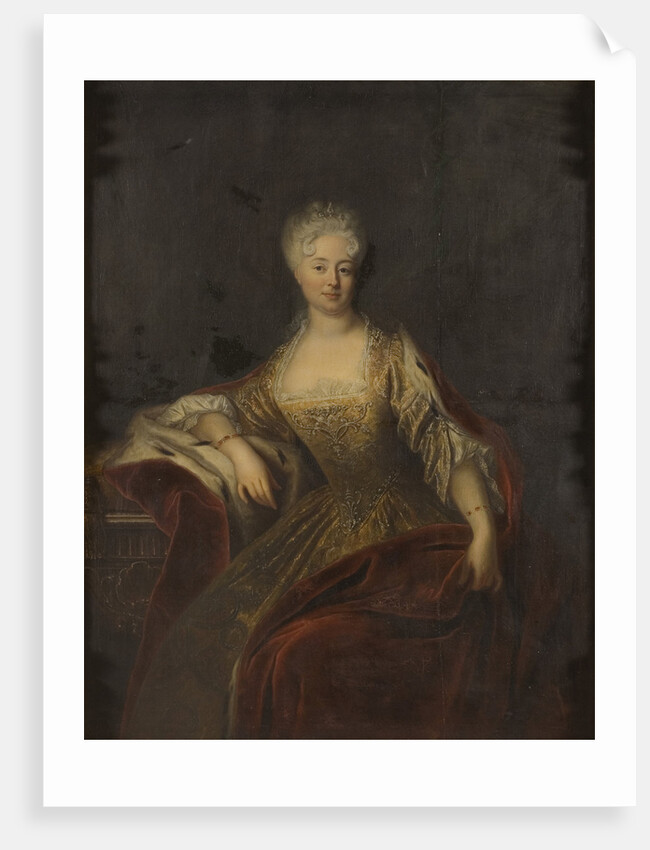 Portrait of Princess Johanna Charlotte of Anhalt-Dessau, Margravine of Brandenburg-Schwe by Anonymous