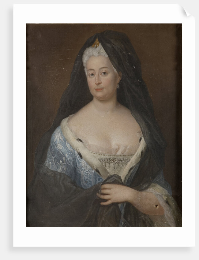 Portrait of Princess Johanna Charlotte of Anhalt-Dessau, Margravine of Brandenburg-Schwe by Anonymous