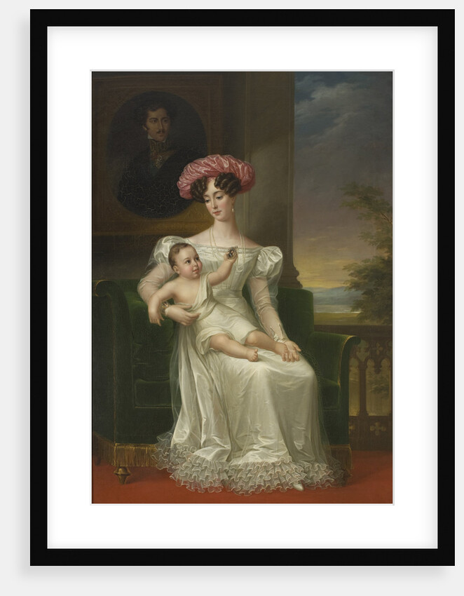 Portrait of Joséphine of Leuchtenberg, Queen of Sweden and Norway, 1826 by Anonymous