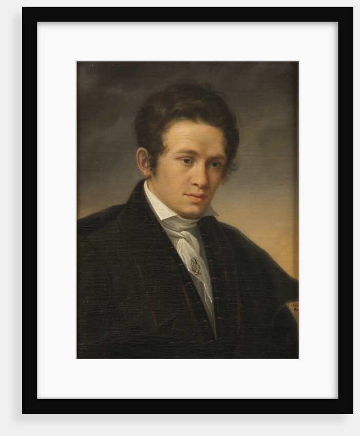 Portrait of the poet Karl August Nicander, 1827 by Anonymous
