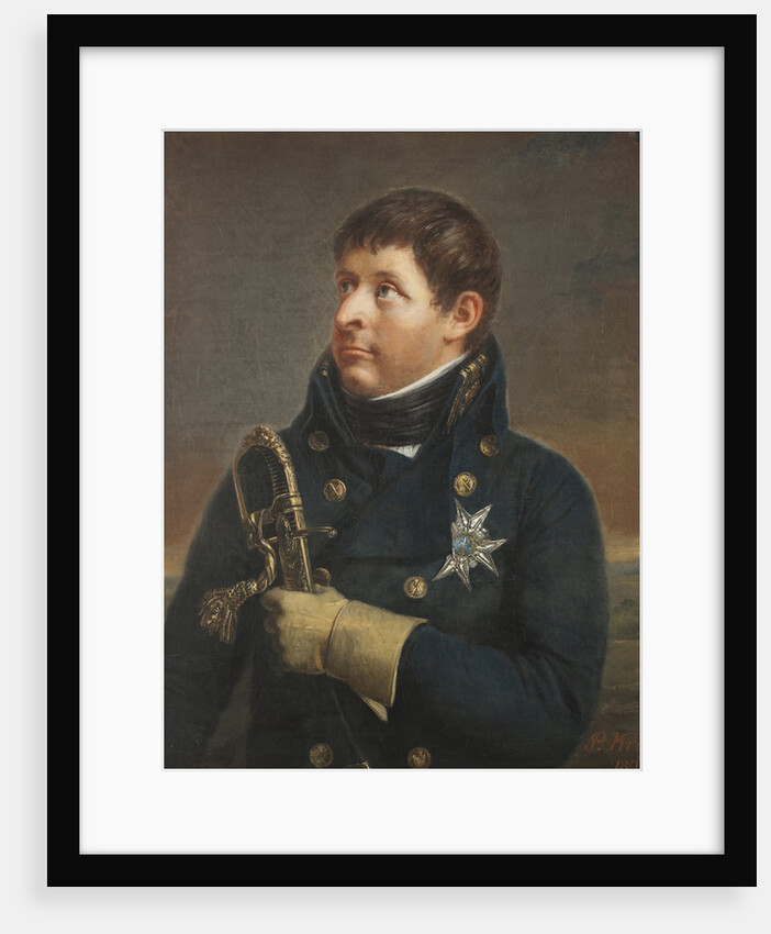 Portrait of Christian August of Schleswig-Holstein-Sonderburg-Augustenborg, 1809 by Anonymous