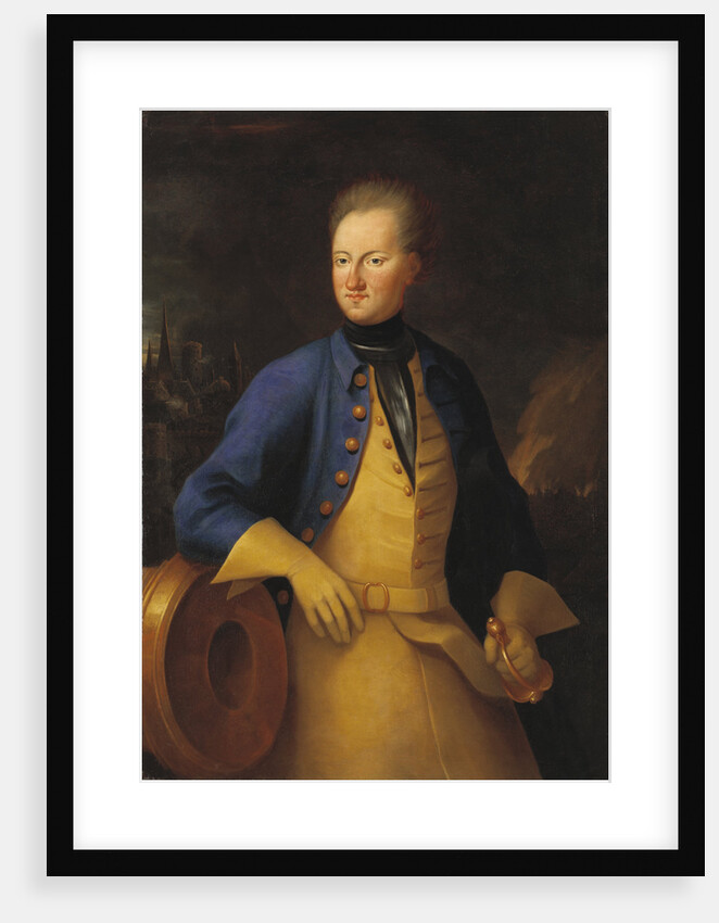 Portrait of the King Charles XII of Sweden, 1715 by Anonymous
