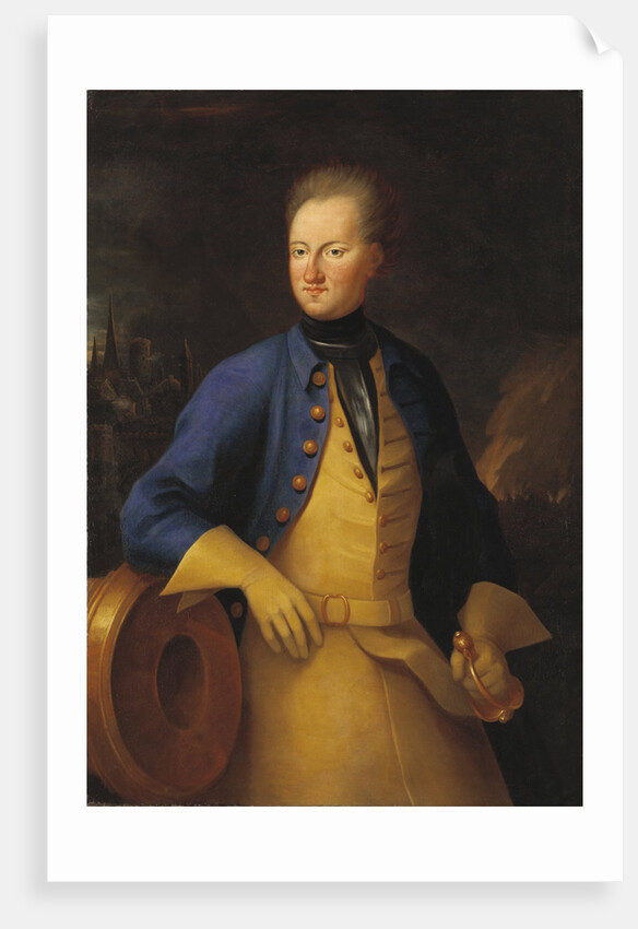 Portrait of the King Charles XII of Sweden, 1715 by Anonymous