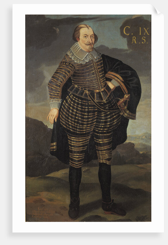 Portrait of King Charles IX of Sweden by Anonymous
