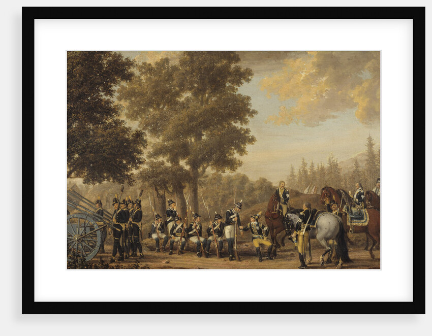 King Gustav III of Sweden in the Russo-Swedish War, 1789 by Anonymous